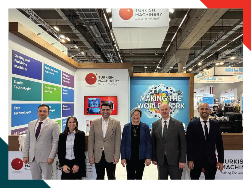 Turkish Machinery Participated in Techtextil 2026.